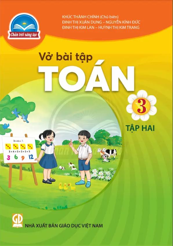 Vở bài tập Toán 3 - Tập 2 Chân Trời Sáng Tạo