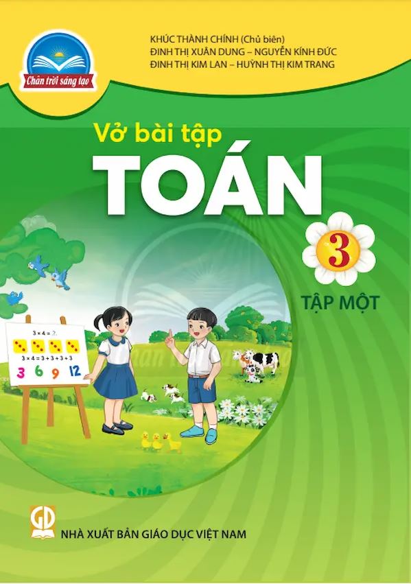 Vở bài tập Toán 3 - Tập 1 Chân Trời Sáng Tạo