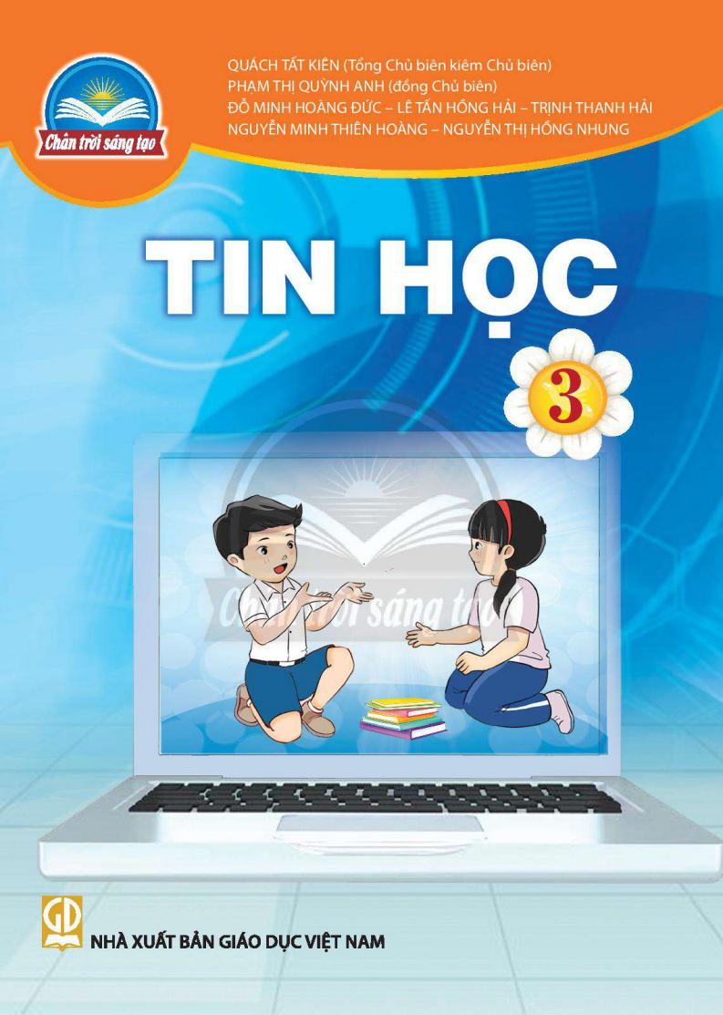 Sách Giáo Khoa Tin Học 3 - Chân Trời Sáng Tạo