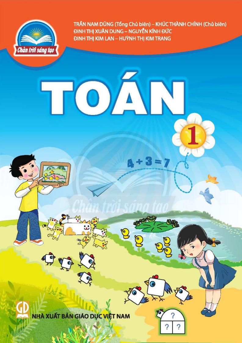 Sách Giáo Khoa Toán 1 - Chân Trời Sáng Tạo