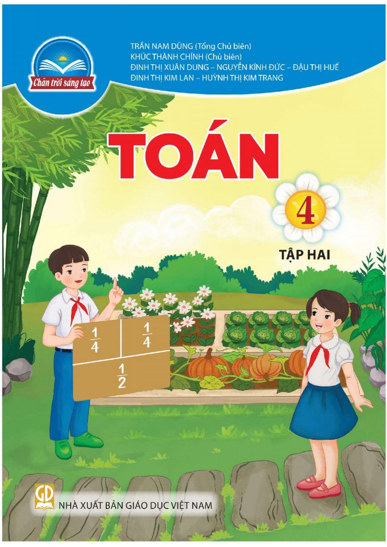 Sách Giáo Khoa Toán 4 – Tập 2 - Chân Trời Sáng Tạo
