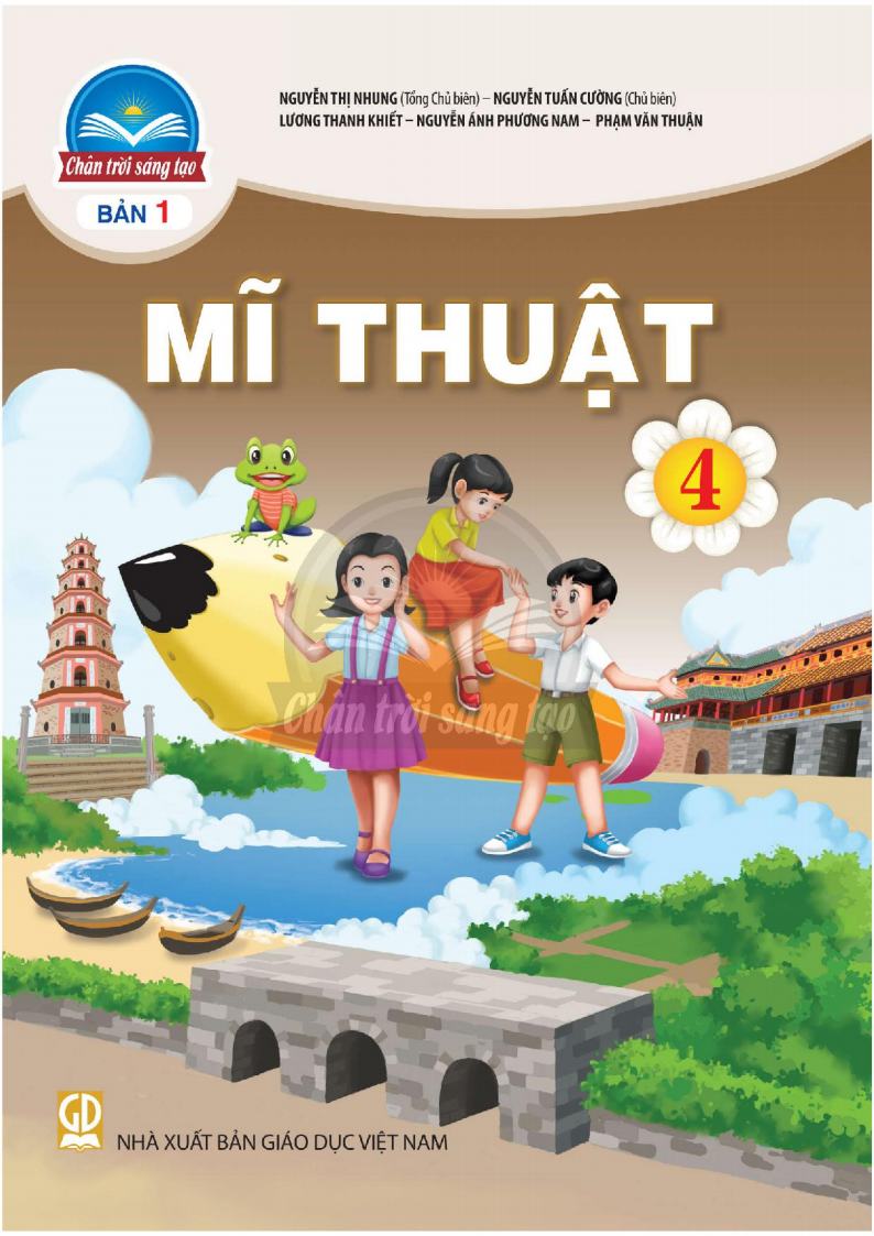 Sách Giáo Khoa Mĩ Thuật 4 – Bản 1 - Chân Trời Sáng Tạo