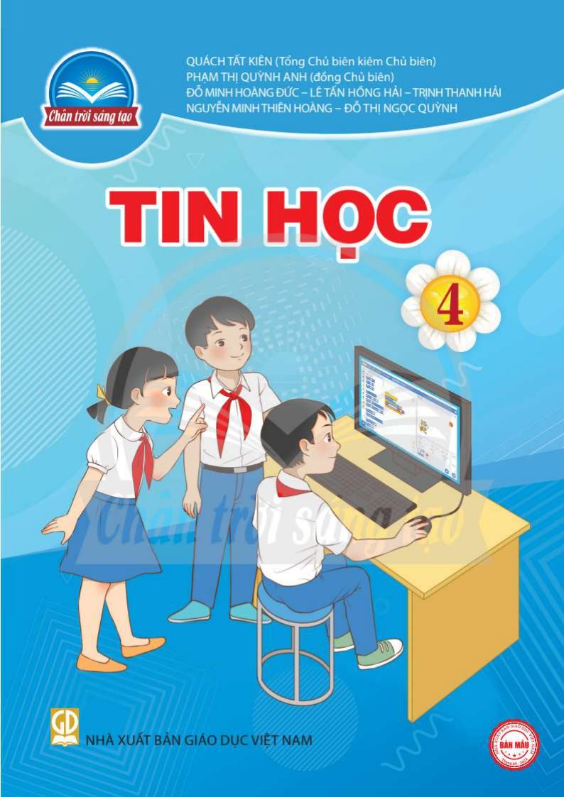 Sách Giáo Khoa Tin Học 4 - Chân Trời Sáng Tạo