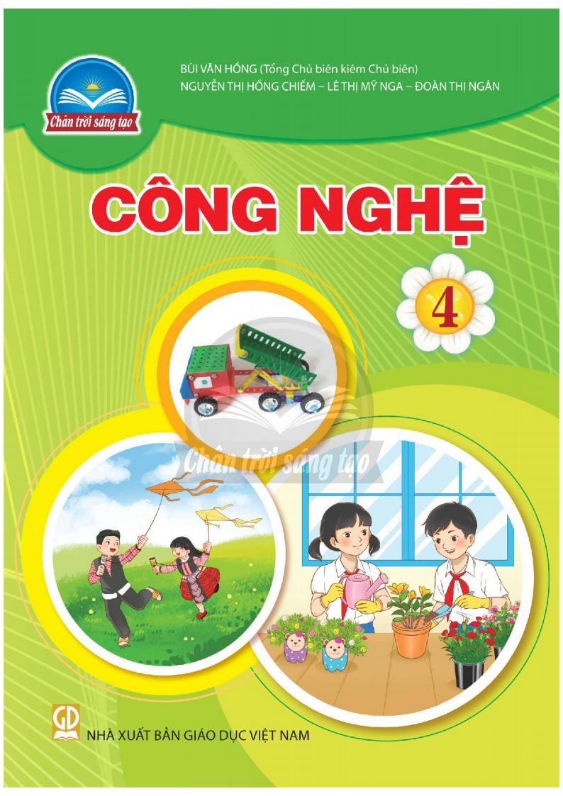 Sách Giáo Khoa Công Nghệ 4 – Chân Trời Sáng Tạo