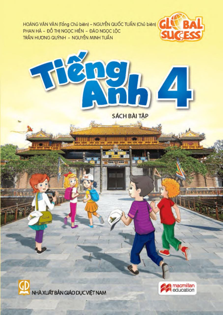 Sách Bài Tập Tiếng Anh 4 - Global Success