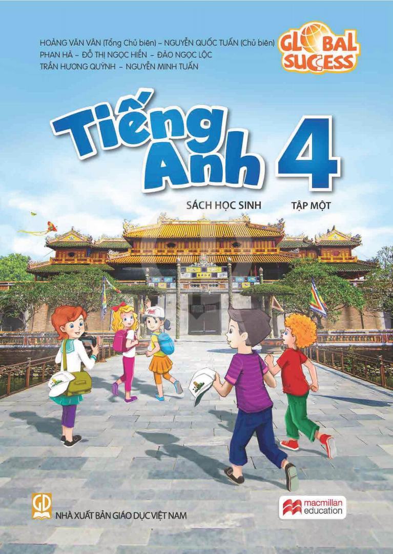 Sách Giáo Khoa Tiếng Anh 4 – Tập 1 - Global Success Kết Nối Tri Thức