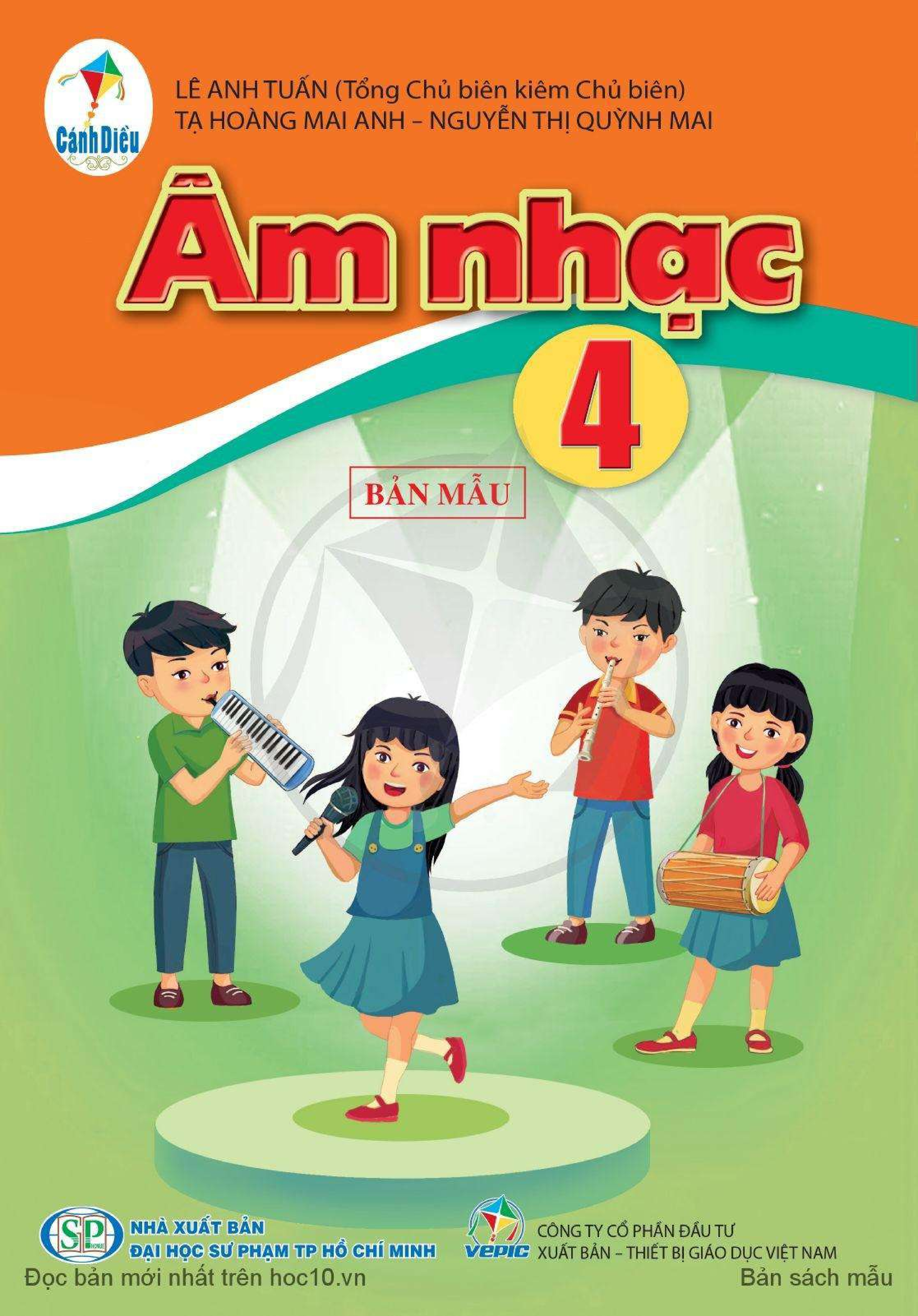 Sách Giáo Khoa Âm Nhạc 4 - Cánh Diều