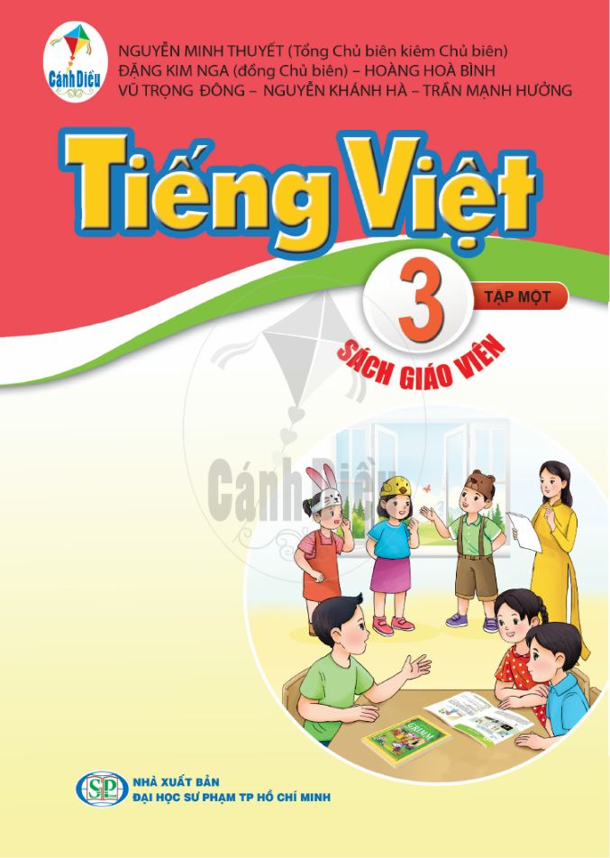Sách Giáo Viên Tiếng Việt 3 - Tập 1 - Cánh Diều