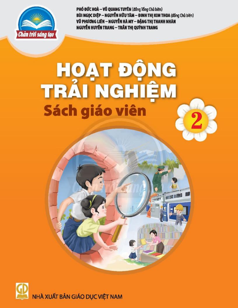 Sách Giáo Viên Hoạt Động Trải Nghiệm 2 - Chân Trời Sáng Tạo