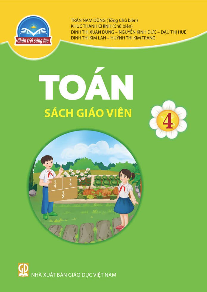 Sách Giáo Viên Toán 4 - Chân Trời Sáng Tạo