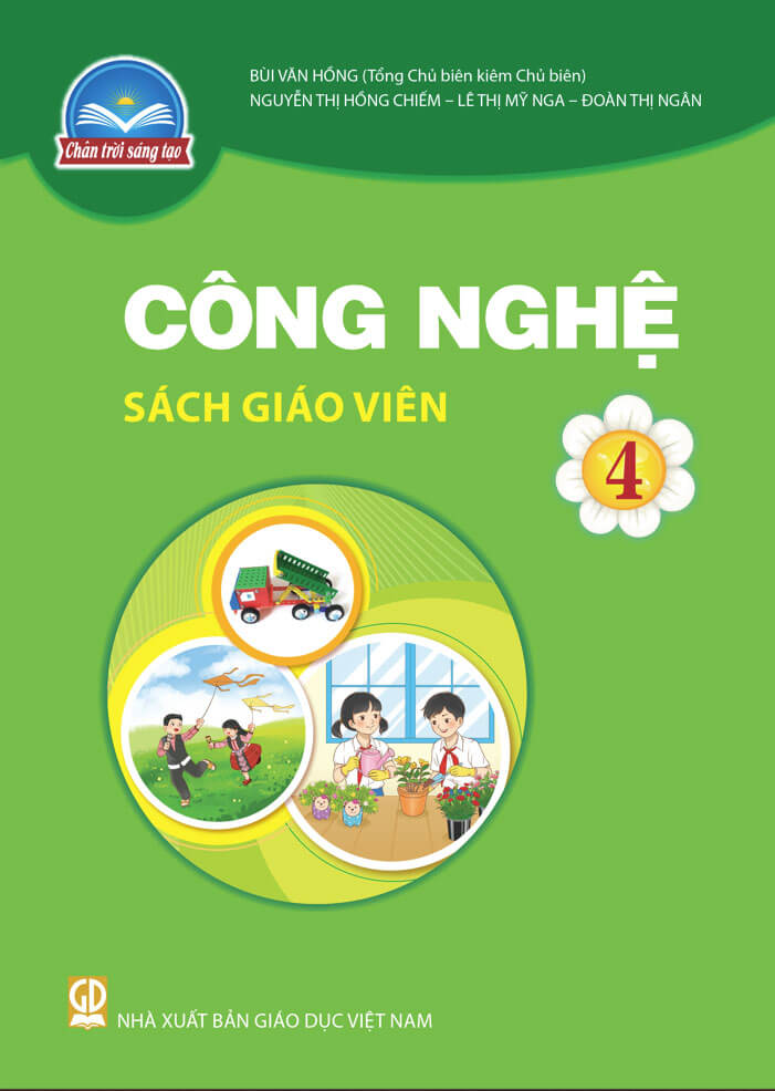 Sách Giáo Viên Công Nghệ 4 - Chân Trời Sáng Tạo