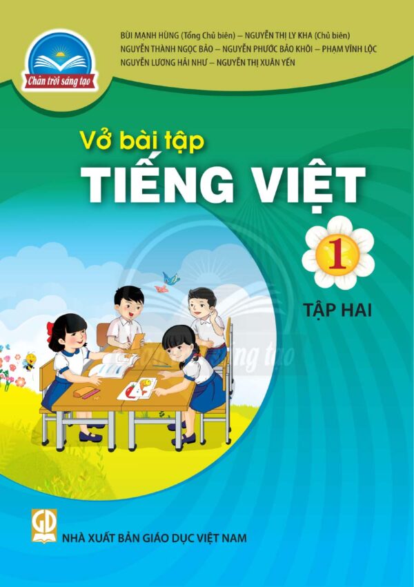 Vở Bài Tập Tiếng Việt 1 - Tập 2 - Chân Trời Sáng Tạo