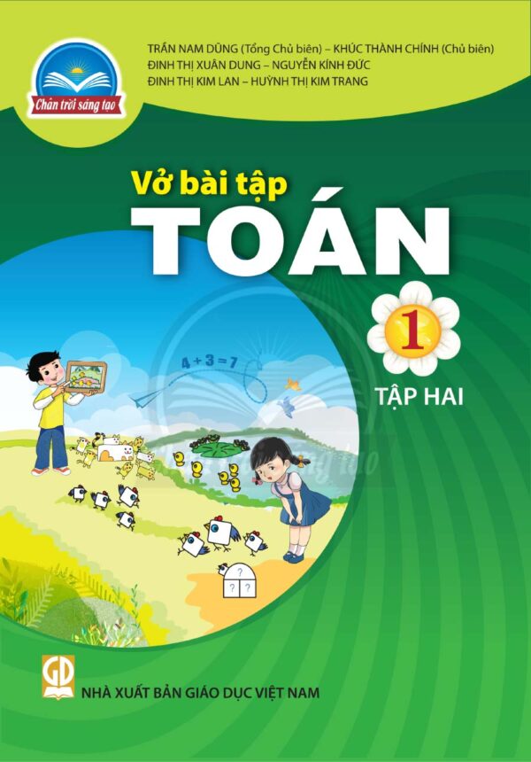 Vở Bài Tập Toán 1 - Tập 2 - Chân Trời Sáng Tạo