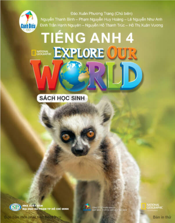 Sách Giáo Khoa Tiếng Anh 4 - Explore Our World Cánh diều