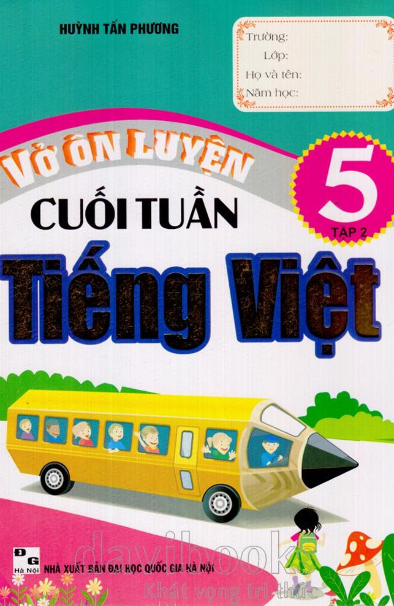 Vở Ôn Luyện Cuối Tuần Tiếng Việt 5 (Tập 2)
