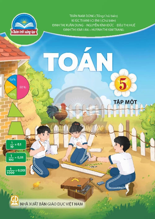 Sách giáo khoa Toán 5 - Tập 1 Chân Trời Sáng Tạo