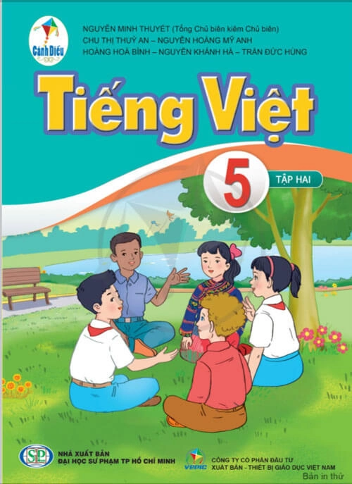 Sách Giáo Khoa Tiếng Việt 5 - Tập 2 Cánh Diều