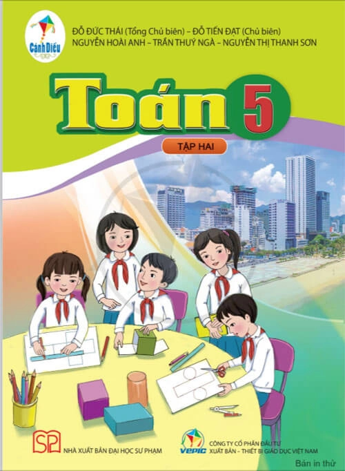 Sách Giáo Khoa Toán 5 - Tập 2 Cánh Diều