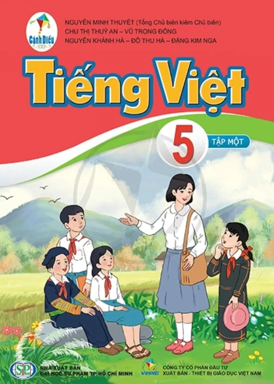 Sách giáo khoa Tiếng Việt 5 - Tập 1 Cánh Diều