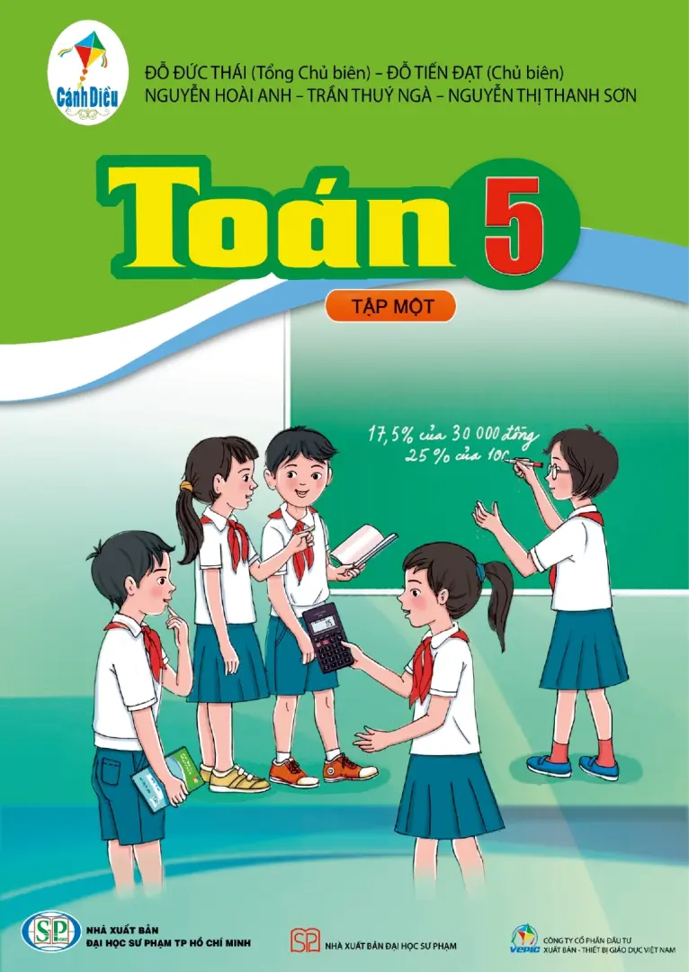 Sách giáo khoa Toán 5 - Tập 1 - Cánh Diều