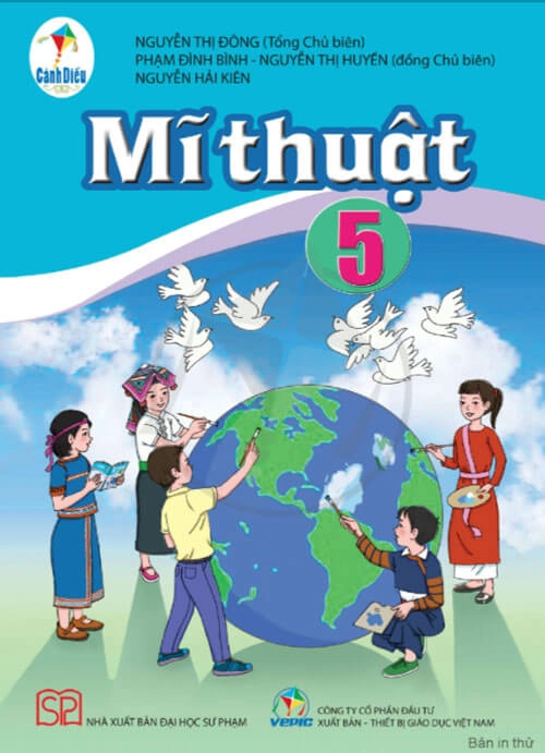 Sách Giáo Khoa Mĩ thuật 5 Cánh Diều