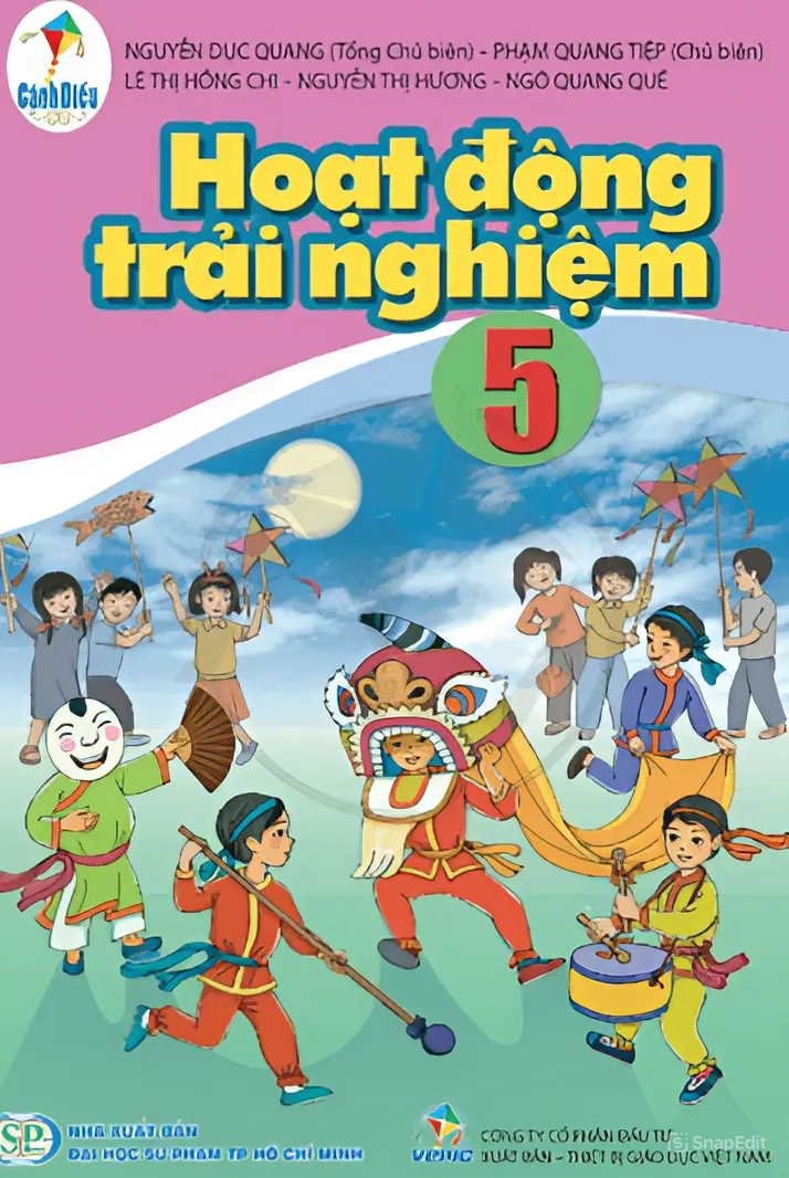 Sách giáo khoa Hoạt động trải nghiệm 5 - Cánh Diều