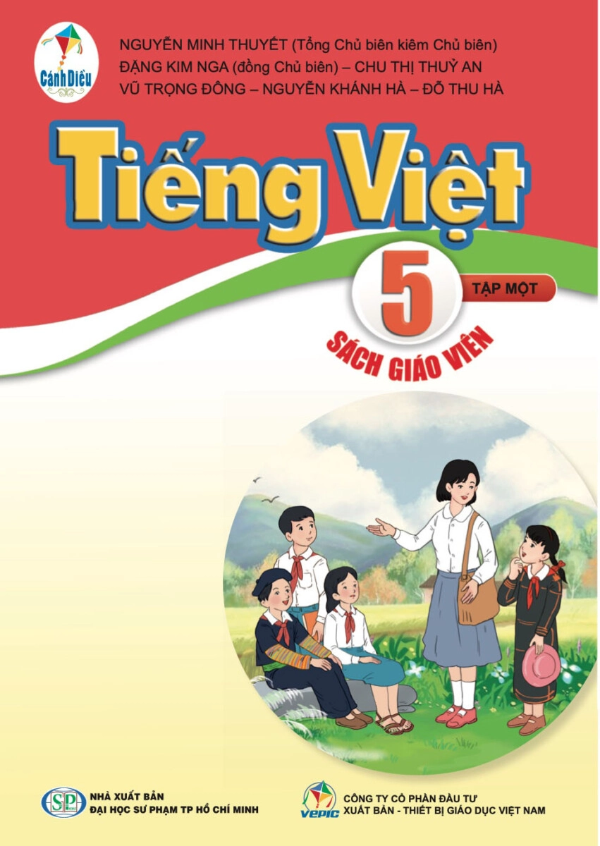 Sách giáo viên Tiếng Việt 5 - Tập 1 Cánh Diều