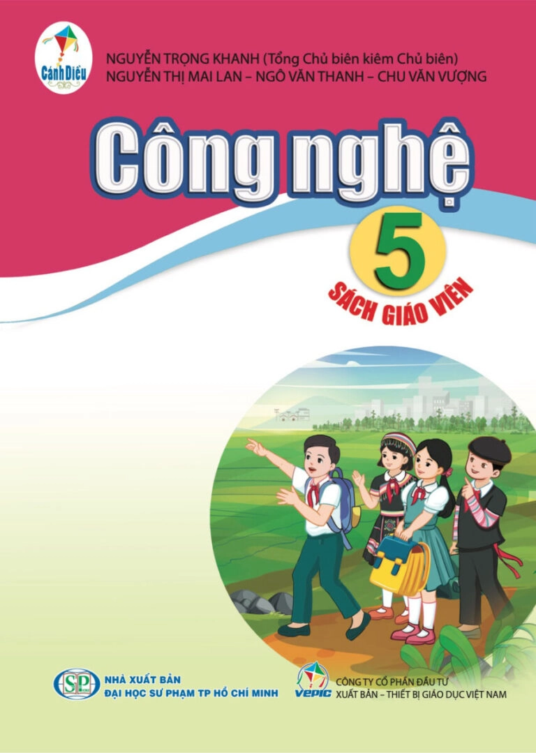 Sách giáo viên Công nghệ 5 - Cánh Diều