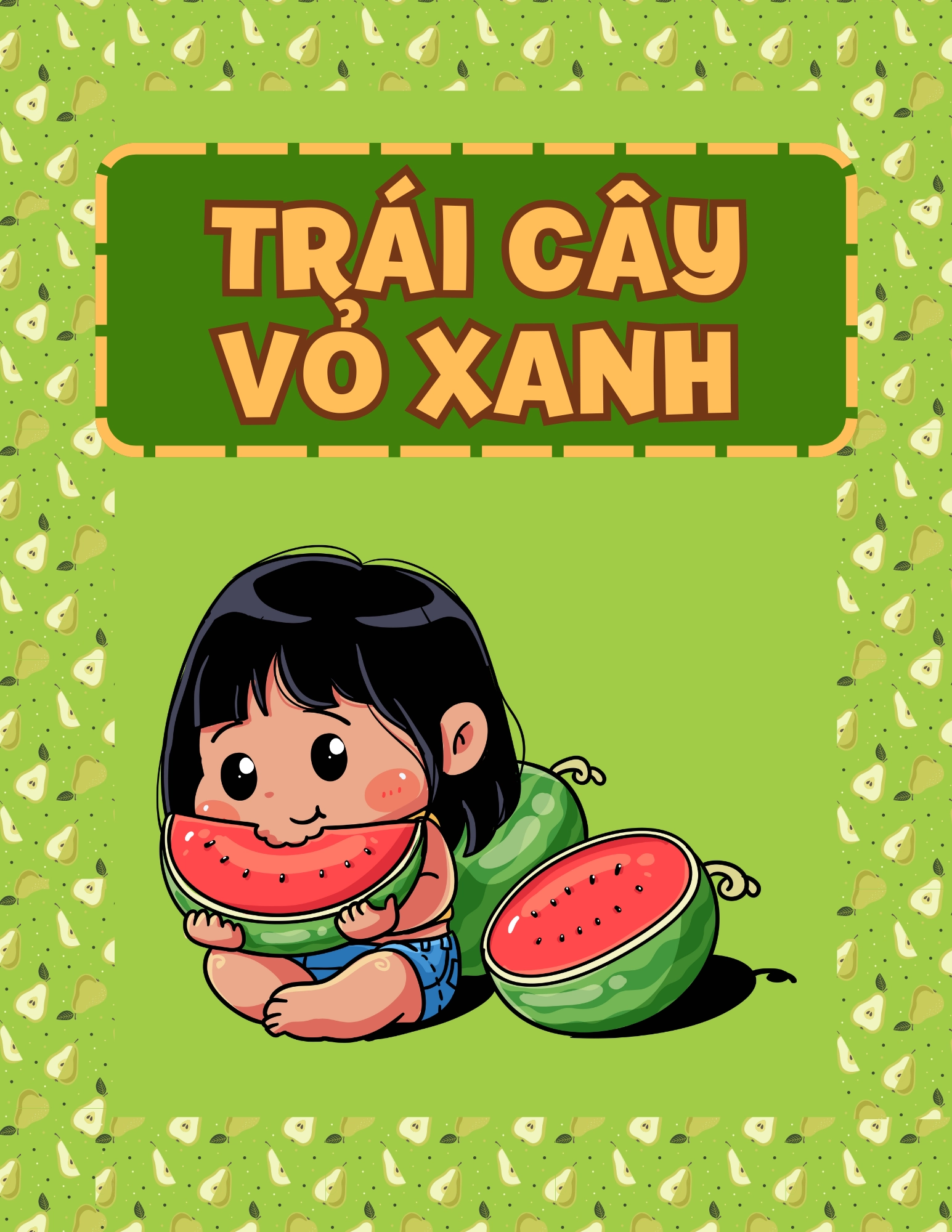 Flashcard Trái Cây Vỏ Xanh