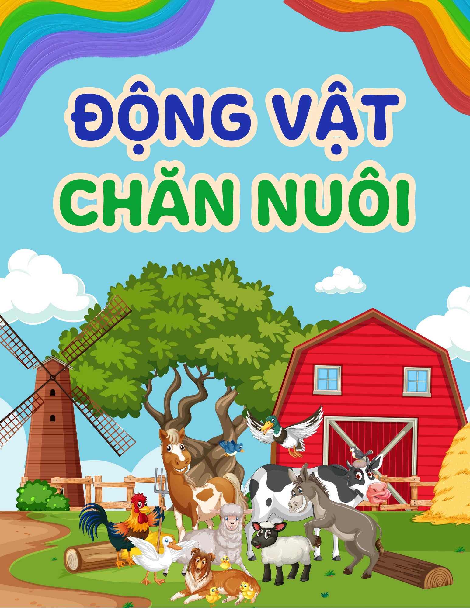Flashcard Động Vật Chăn Nuôi