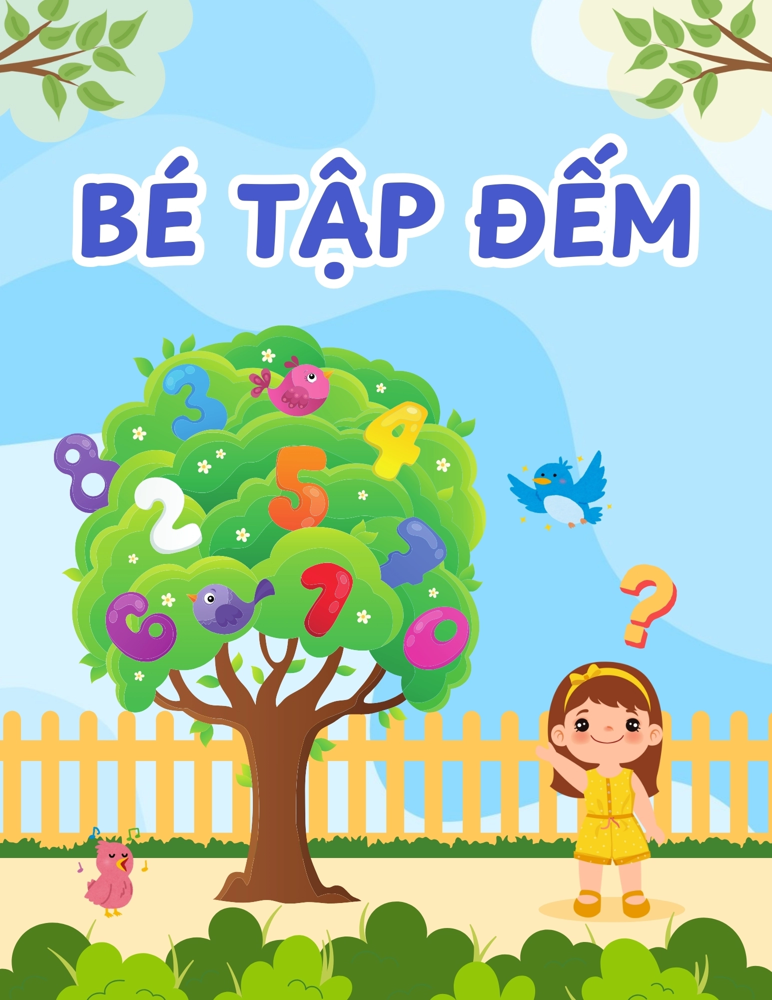 Flashcard Bé Tập Đếm