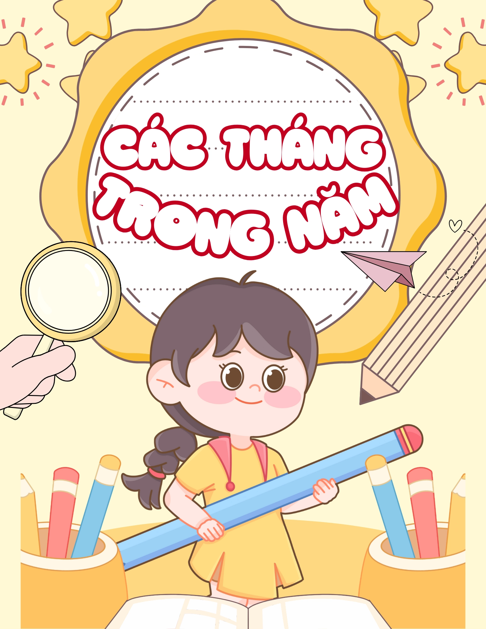 Flashcard Các Tháng Trong Năm