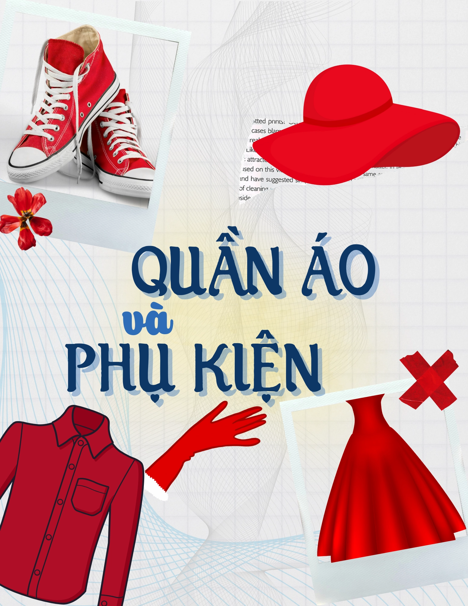 Flashcard Quần Áo Và Phụ Kiện