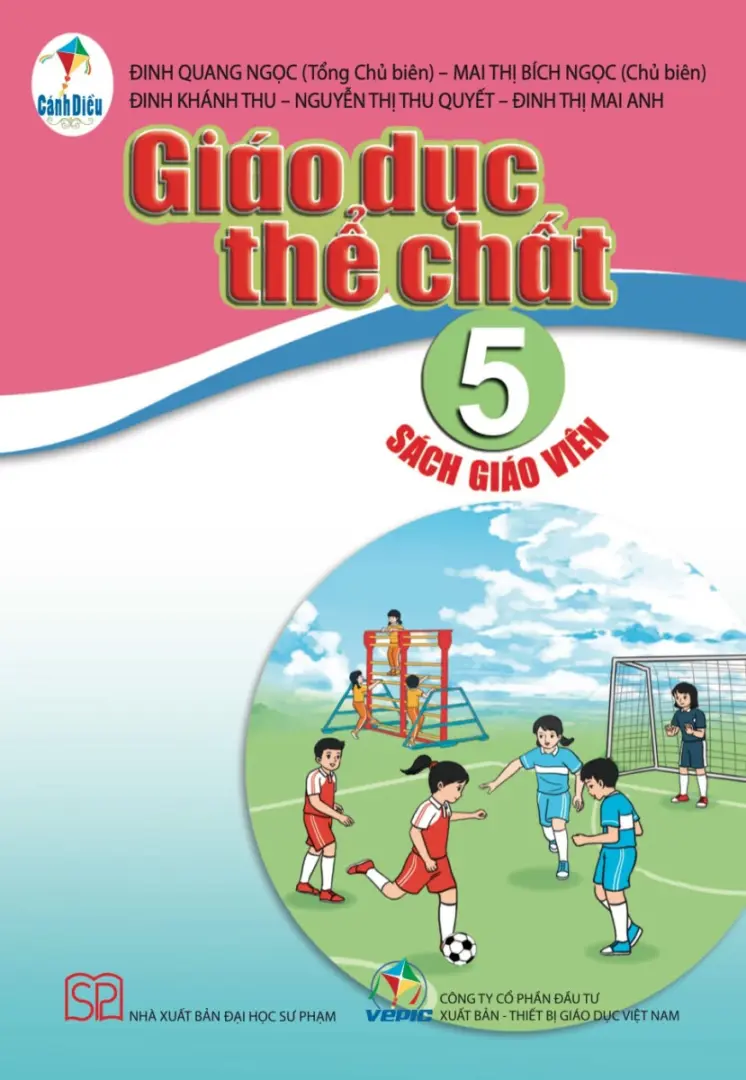Sách Giáo Viên Giáo Dục Thể Chất 5 - Cánh Diều