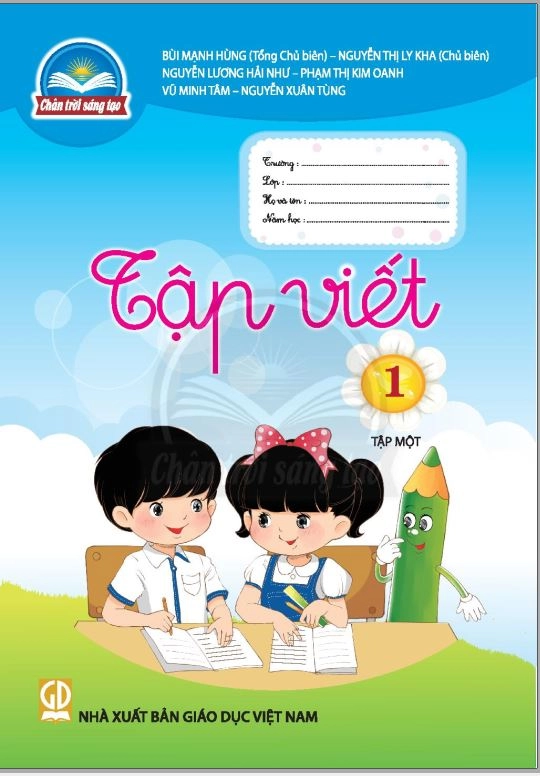 Tập Viết 1 - Tập 1 - Chân Trời Sáng Tạo