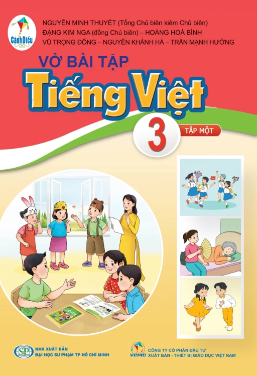 Vở Bài Tập Tiếng Việt 3 - Tập 1 - Cánh Diều