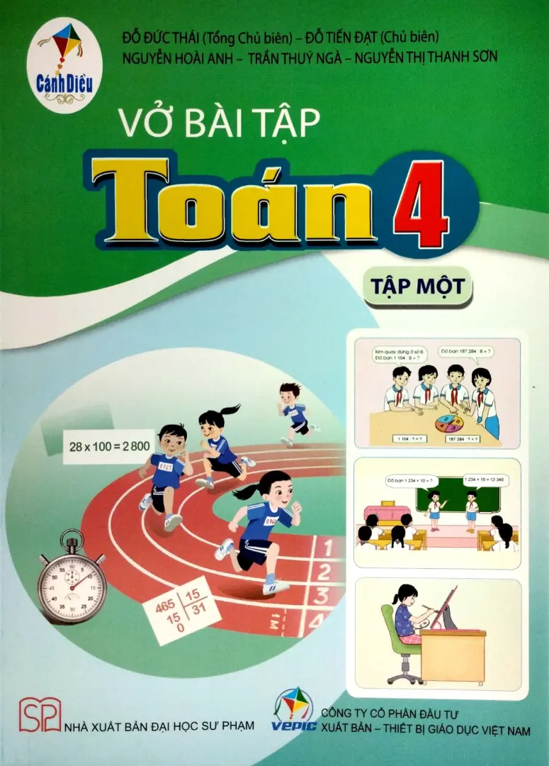 Vở Bài Tập Toán 4 - Tập 1 - Cánh Diều