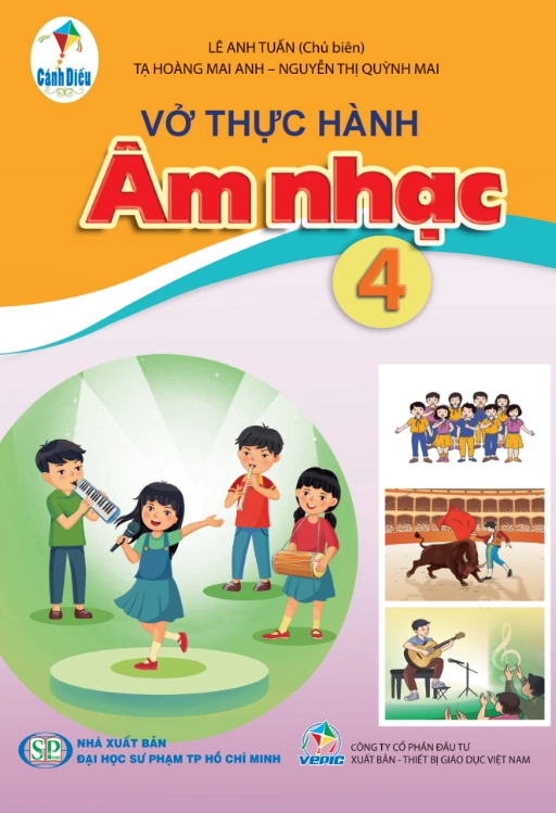 Vở Thực Hành Âm Nhạc 4 - Cánh Diều