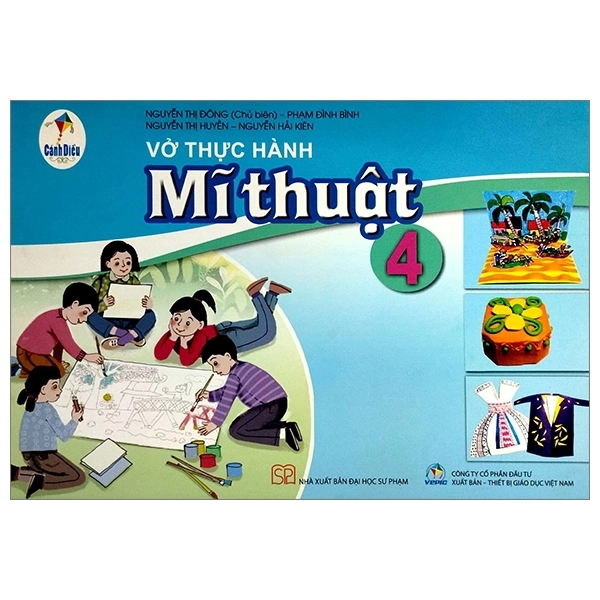 Vở Thực Hành Mĩ Thuật 4 - Cánh Diều
