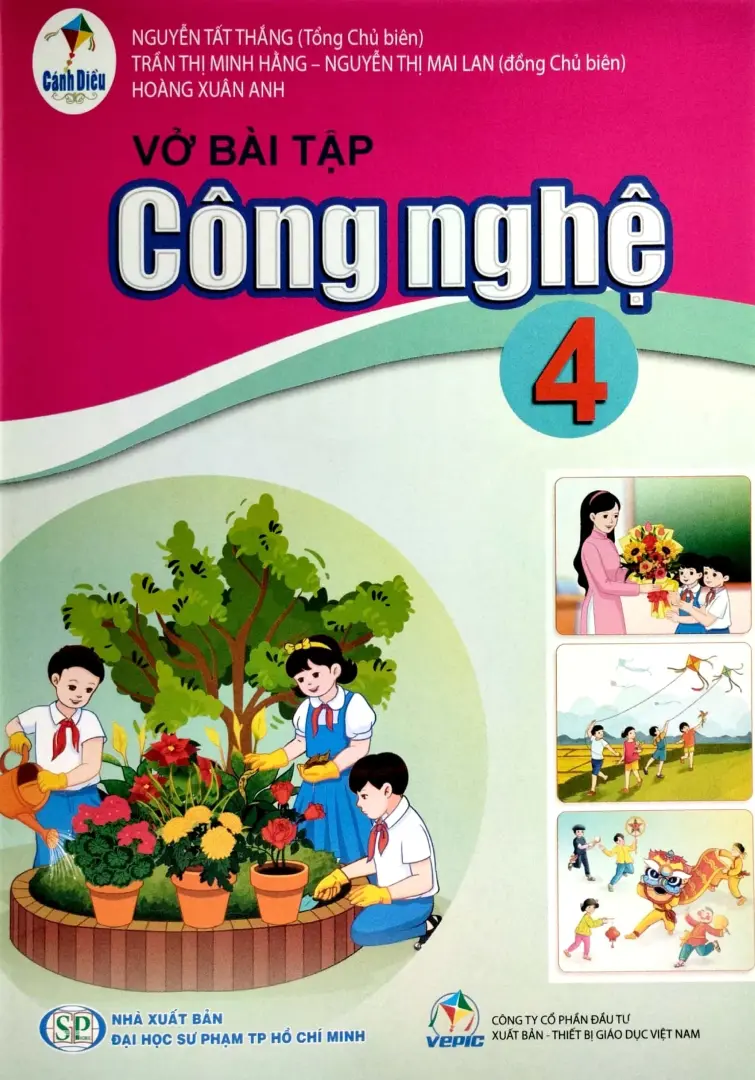 Vở Bài Tập Công Nghệ 4 - Cánh Diều