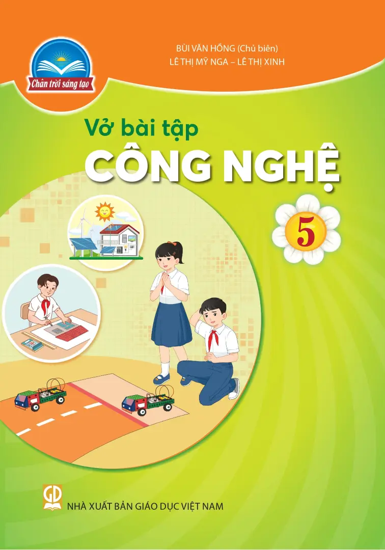 Vở Bài Tập Công Nghệ 5 - Chân Trời Sáng Tạo