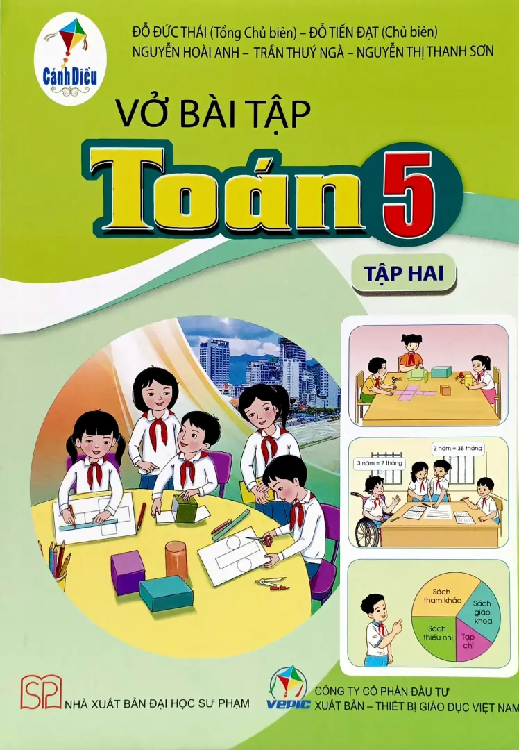 Vở Bài Tập Toán 5 - Tập 2 - Cánh Diều