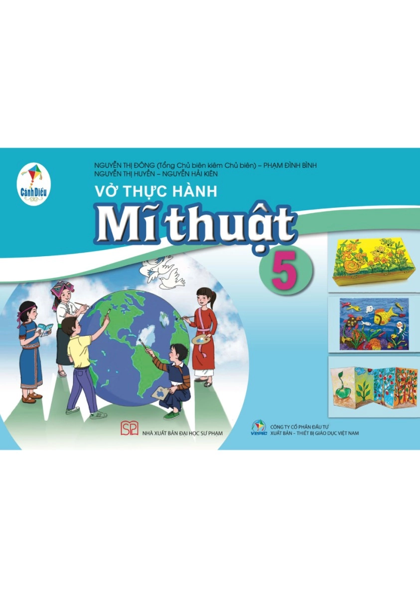 Vở Thực Hành Mĩ Thuật 5 - Cánh Diều