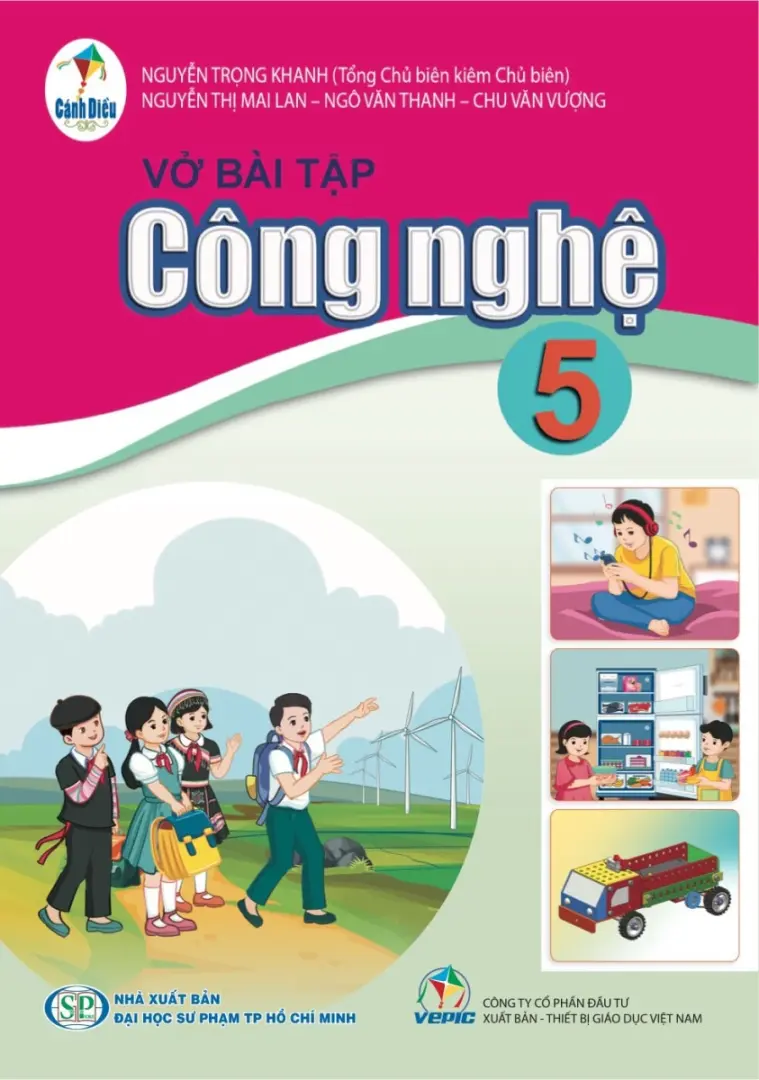 Vở Bài Tập Công Nghệ 5 - Cánh Diều