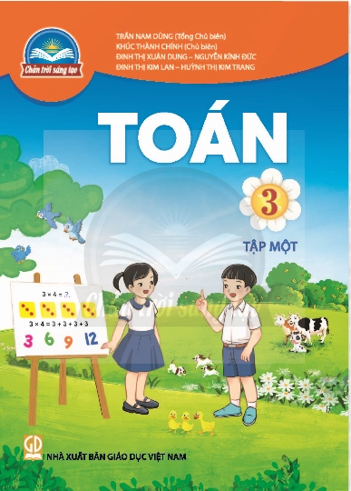 Sách giáo khoa toán 3 chân trời sáng tạo tập 1