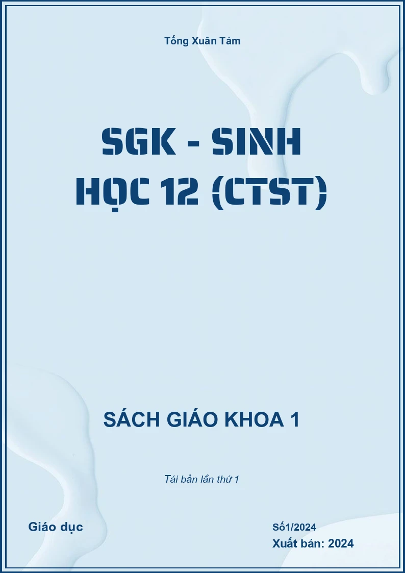 SGK - Sinh học 12 (CTST)