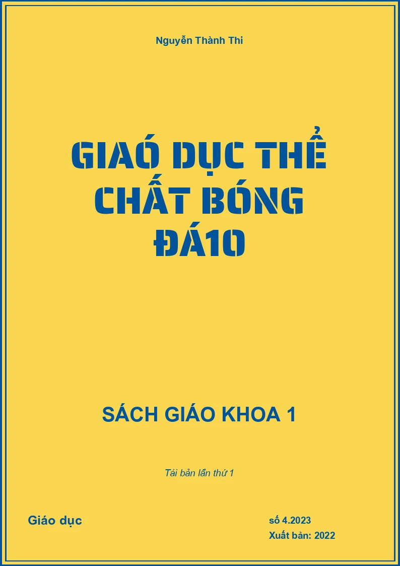 Giaó dục thể chất bóng đá10