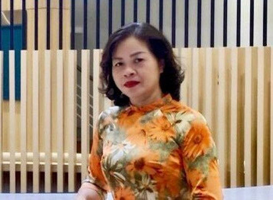 Bà Vương Thị Lý - Phó Giám đốc Thư viện Hà Nội