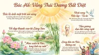 Bác Hồ như vầng Thái Dương Bất Diệt