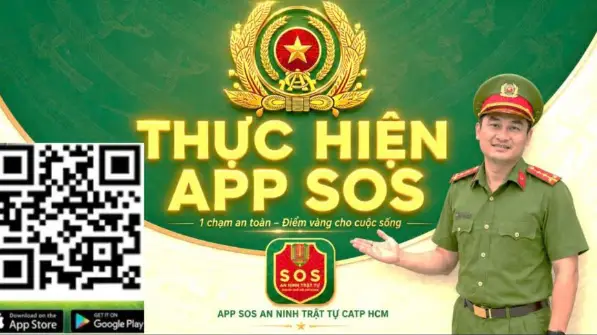 Cài đặt và sử dụng App “SOS an ninh trật tự  - CATP HCM” để bảo vệ chính mình và cộng đồng